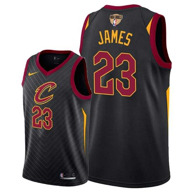 Cavaliers #23 Lebron James Black 2018 NBA Finals Nike Swingman Jersey,We sell and wholesale Cavaliers #23 Lebron James Black 2018 NBA Finals Nike Swingman Jersey on line form chian!